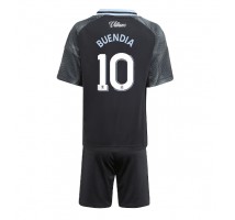 Aston Villa Emiliano Buendia #10 Koszulka Wyjazdowa dzieci 2025-26 Krótki Rękaw (+ krótkie spodenki)